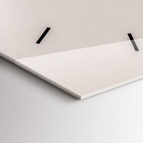 Horloge rectangulaire verticale Oiseau de prédation