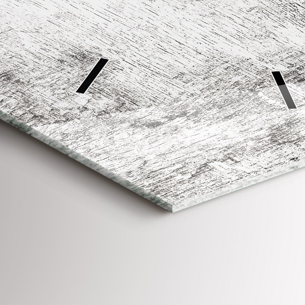 Horloge rectangulaire verticale Plantes ornementales