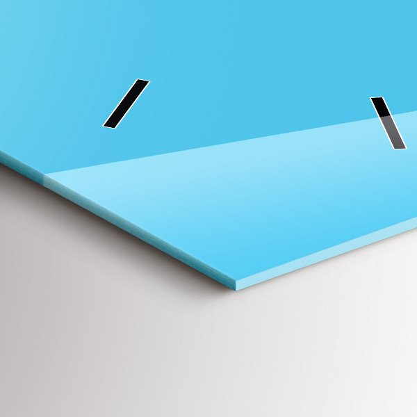 Horloge murale verticale 'Dessin d''ampoule'