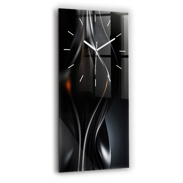 Horloge murale verticale Abstraction