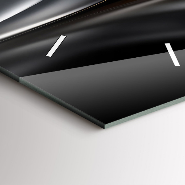 Horloge murale verticale Abstraction