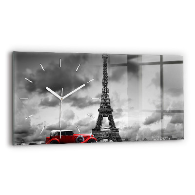Horloge rectangulaire horizontale Tour Effel Paris