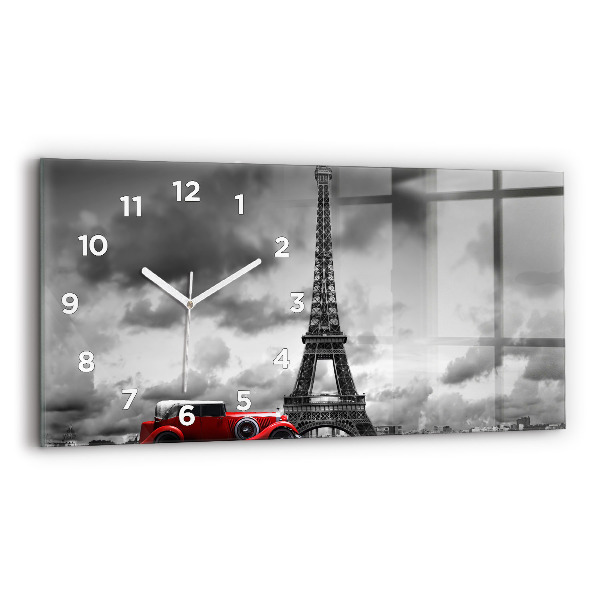 Horloge rectangulaire horizontale Tour Effel Paris