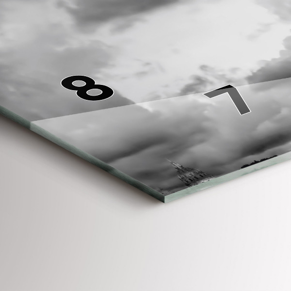 Horloge rectangulaire horizontale Tour Effel Paris