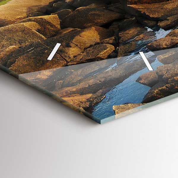 Horloge rectangulaire horizontale 'Phare d''Annisquam'