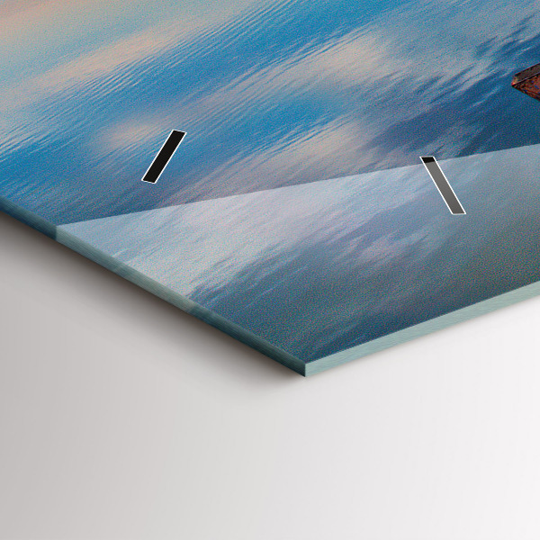 Horloge rectangulaire horizontale Jetée du lac