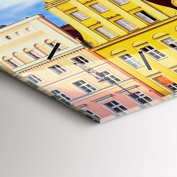 Horloge rectangulaire horizontale Wroclaw - Vieille ville