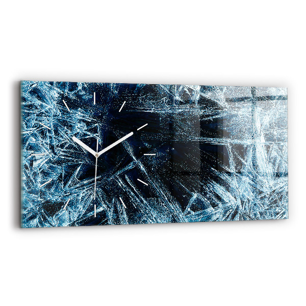 Horloge rectangulaire horizontale Mur gelé
