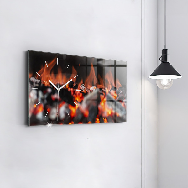 Horloge rectangulaire horizontale Grille