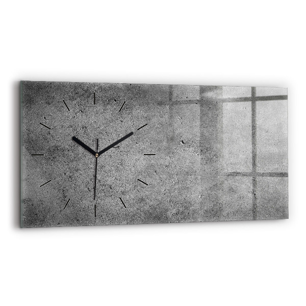 Horloge rectangulaire horizontale Mur industriel