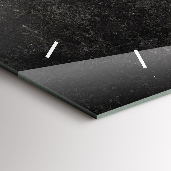 Horloge murale horizontale Cœur de poivrons