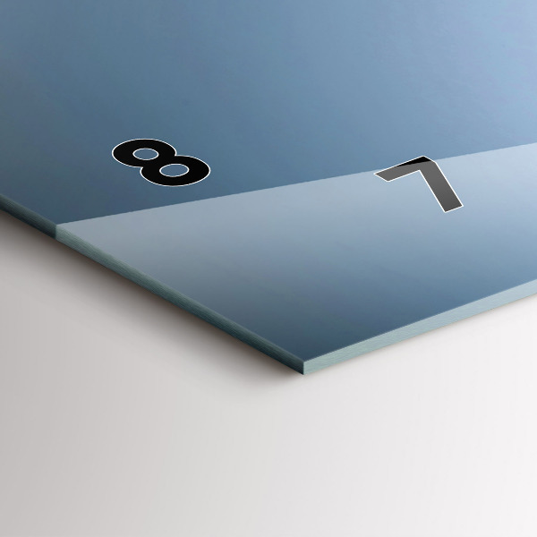 Horloge murale horizontale Un verre de vin