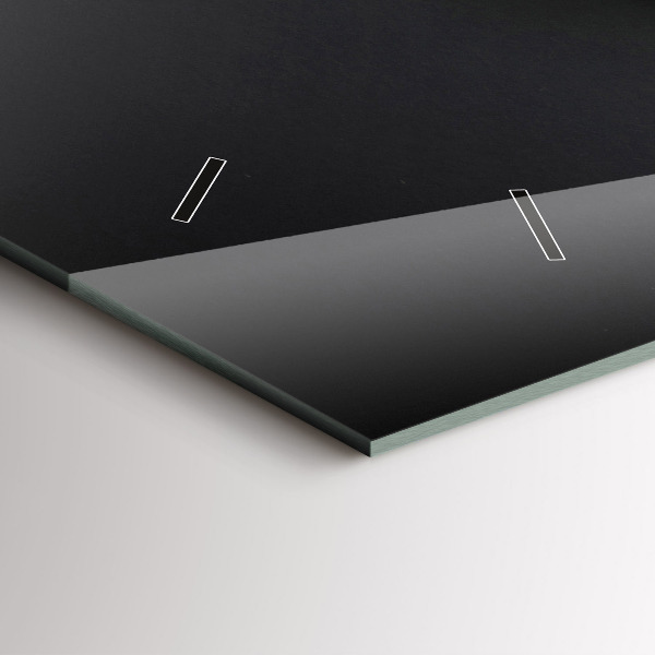 Horloge murale horizontale Une tasse de café