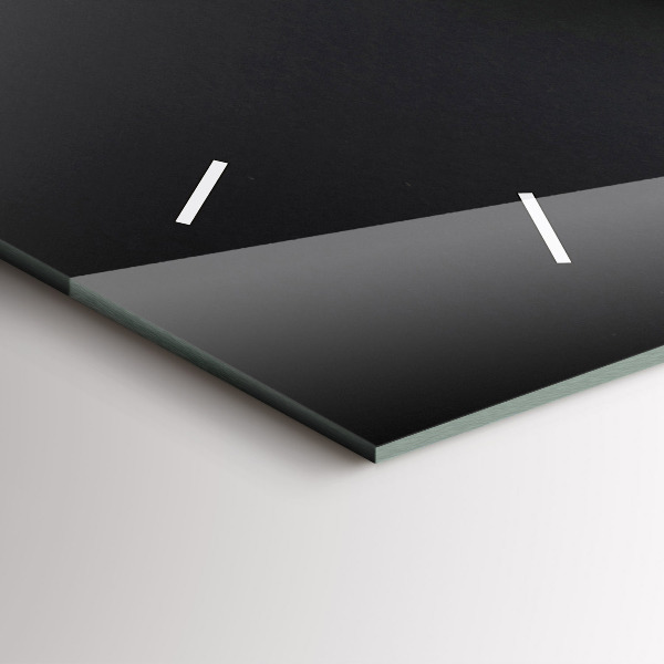 Horloge murale horizontale Une tasse de café