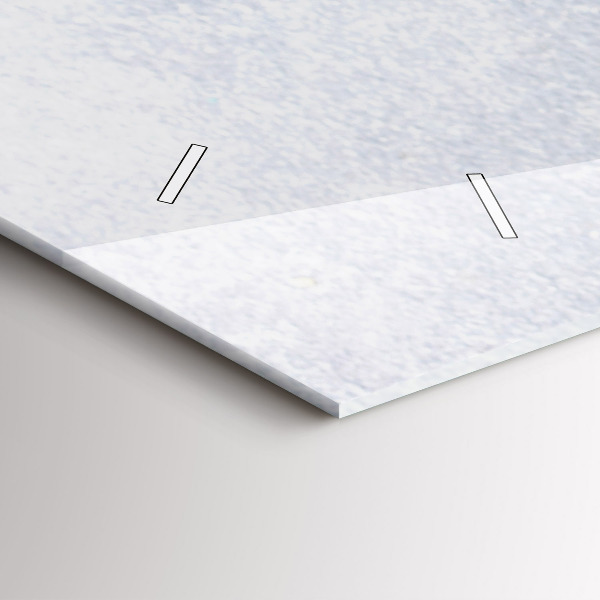 Horloge murale horizontale Un morceau de gâteau