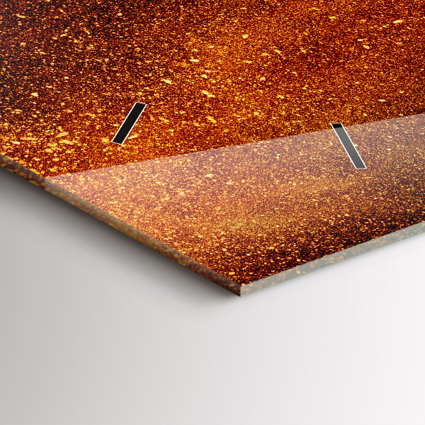 Horloge murale horizontale Piments