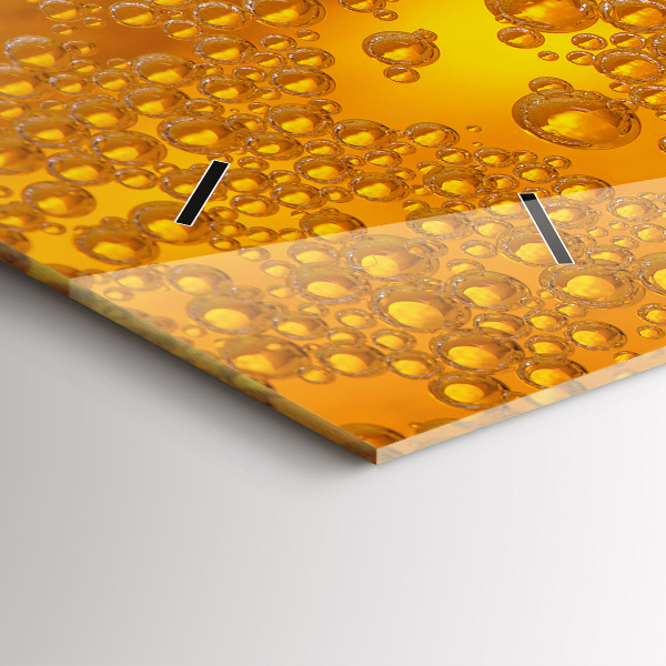 Horloge murale horizontale Bière