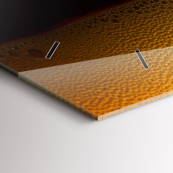 Horloge murale horizontale 'du jus d''orange'