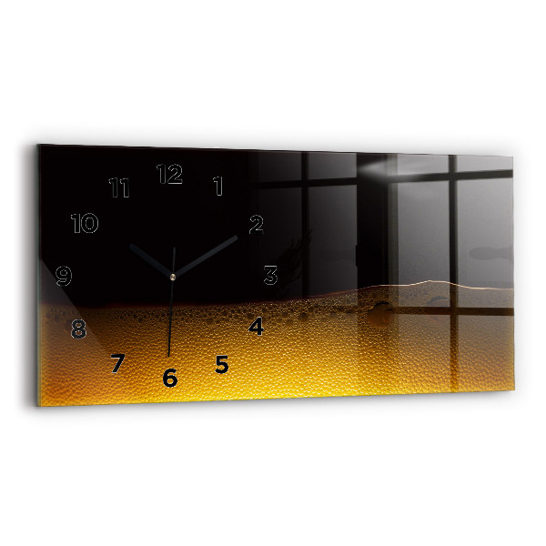 Horloge murale horizontale 'du jus d''orange'