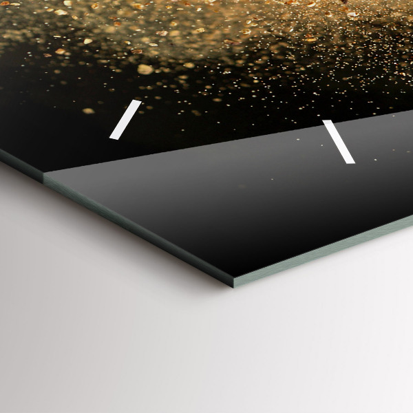 Horloge murale horizontale Épices dispersées