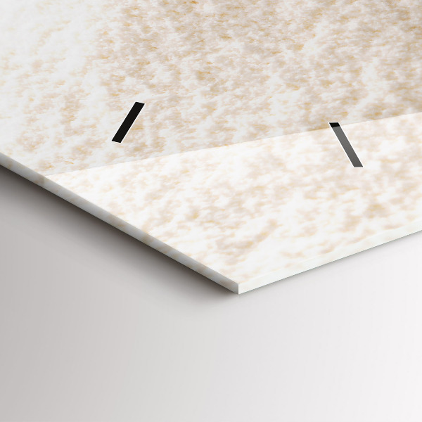 Horloge murale horizontale Farine