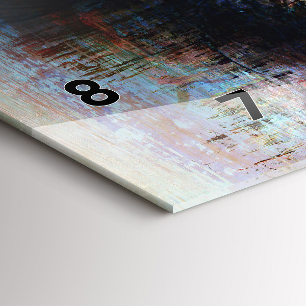 Horloge rectangulaire horizontale Street Art Eye