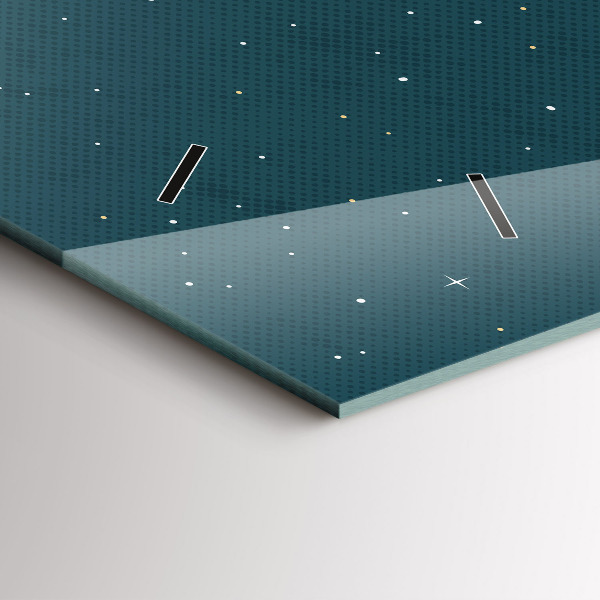 Horloge rectangulaire horizontale 'L''imagination des enfants'