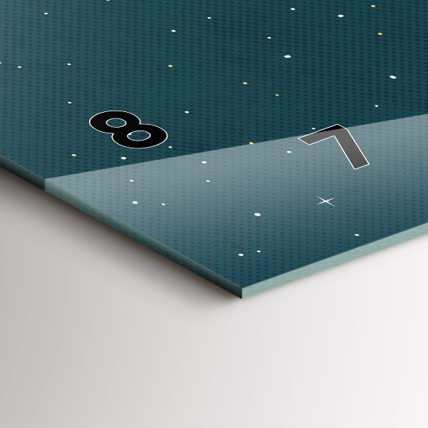 Horloge rectangulaire horizontale 'L''imagination des enfants'