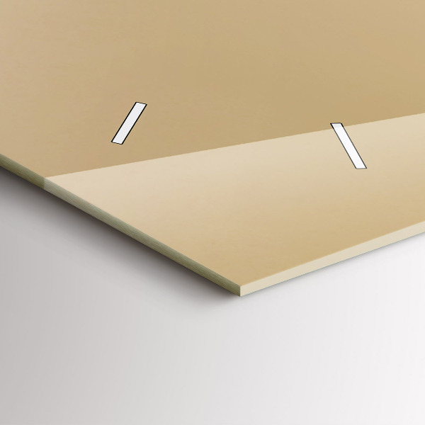 Horloge rectangulaire horizontale Hibou - un signe de sagesse