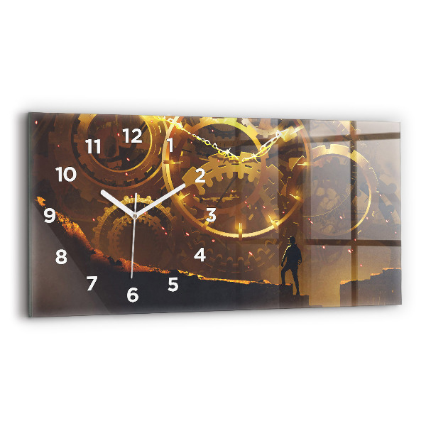 Horloge rectangulaire horizontale Temps – Mécanisme