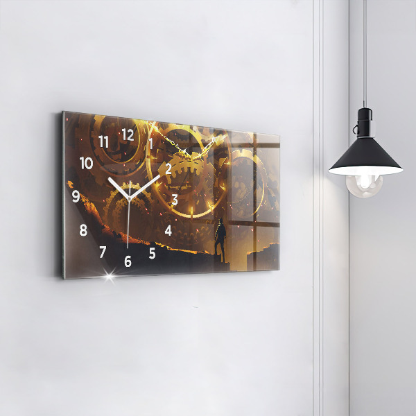 Horloge rectangulaire horizontale Temps – Mécanisme