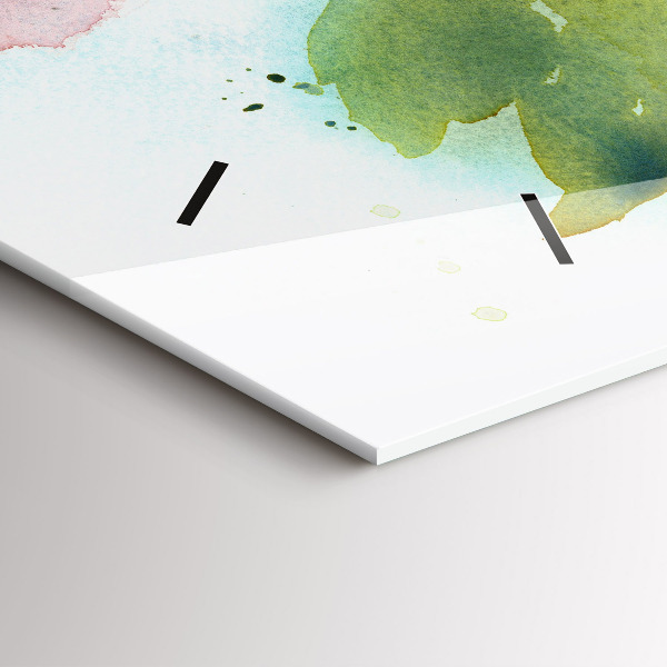 Horloge rectangulaire horizontale Visualisation de la nature