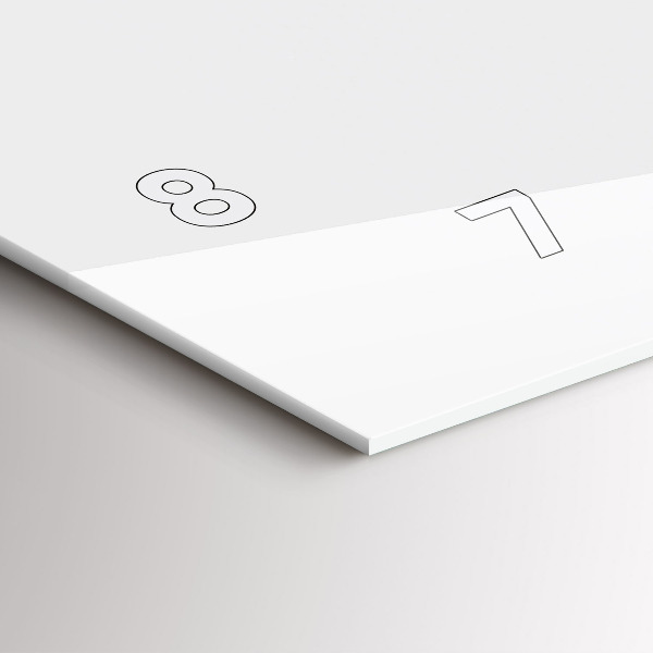 Horloge rectangulaire horizontale Derniers jours de vacances mode