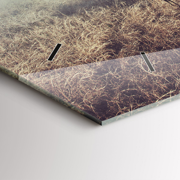 Horloge rectangulaire horizontale Zèbre – Abstraction