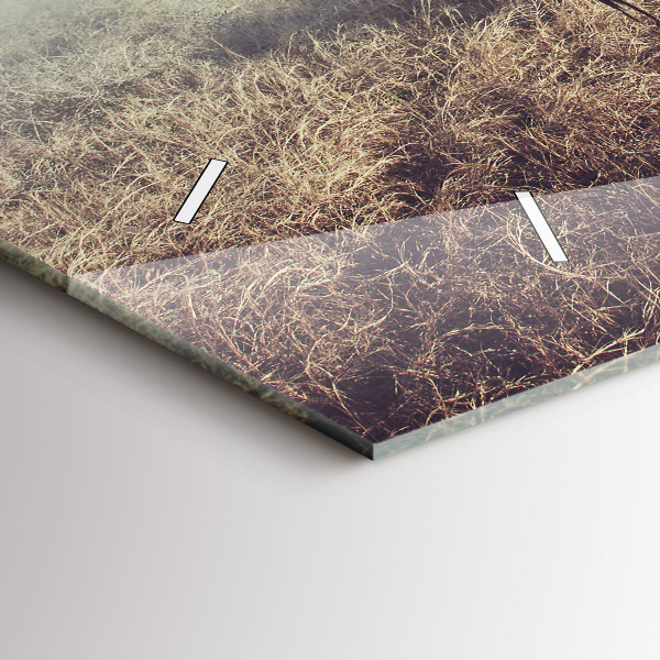 Horloge rectangulaire horizontale Zèbre – Abstraction