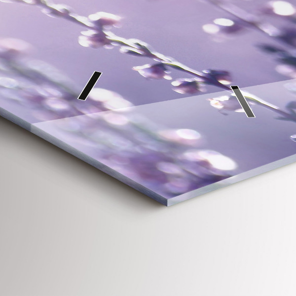 Horloge rectangulaire horizontale Abstraction