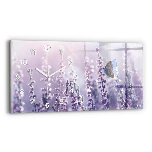 Horloge rectangulaire horizontale Abstraction