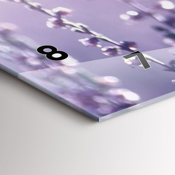 Horloge rectangulaire horizontale Abstraction