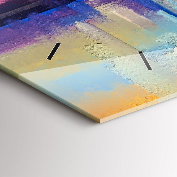 Horloge rectangulaire horizontale Paysage marin