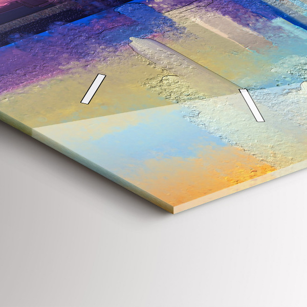 Horloge rectangulaire horizontale Paysage marin