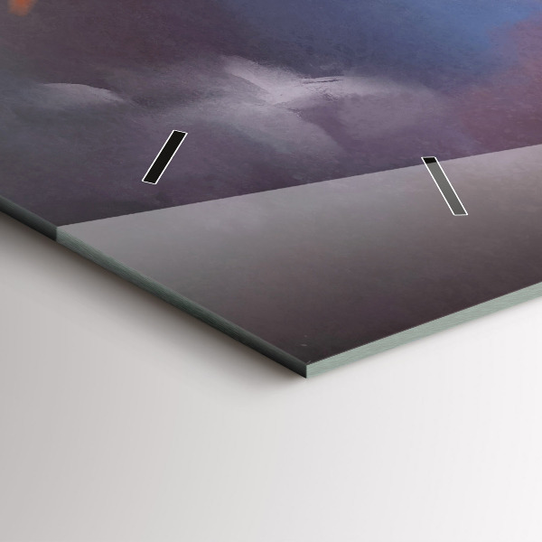 Horloge rectangulaire horizontale Garçon avec des ailes