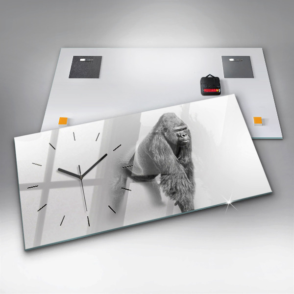 Horloge rectangulaire horizontale 'Collection d''art animalier'