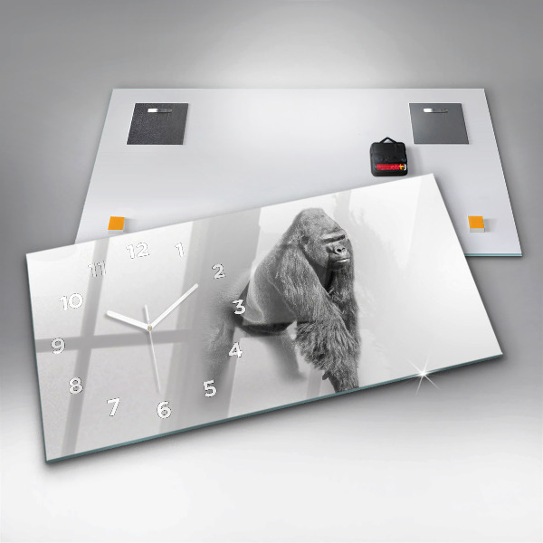 Horloge rectangulaire horizontale 'Collection d''art animalier'