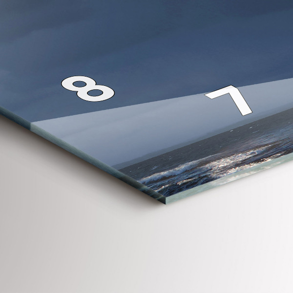 Horloge rectangulaire horizontale Phare