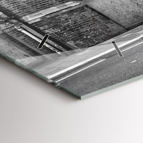 Horloge rectangulaire horizontale Bus rouge à impériale