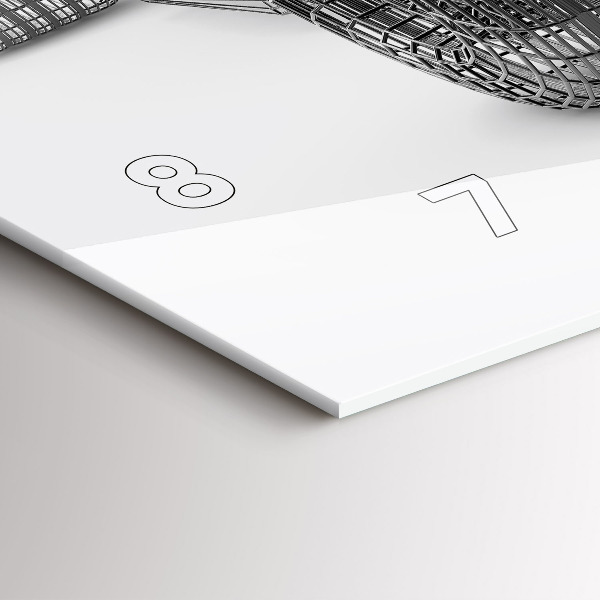 Horloge rectangulaire horizontale conception de voiture de F1