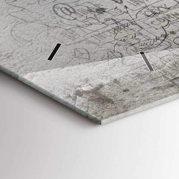 Horloge rectangulaire horizontale Croquis de la ville