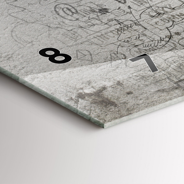 Horloge rectangulaire horizontale Croquis de la ville