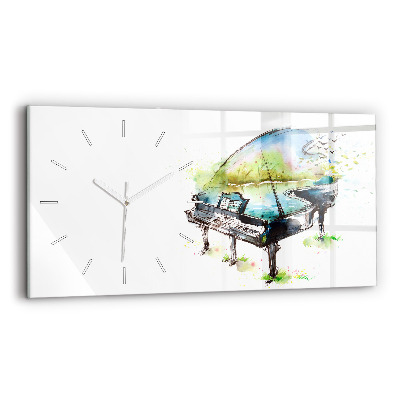 Horloge rectangulaire horizontale Illustration 4 Saisons