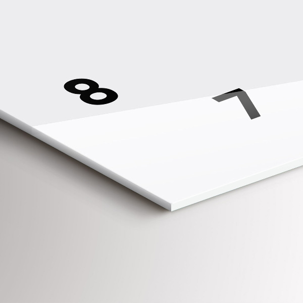 Horloge rectangulaire horizontale Pays attractifs dans le monde